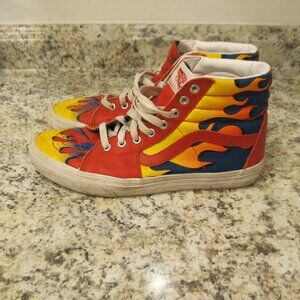 VANS (FLAMES) HIGH TOPS Shoes  508357 Men's Size 8.5